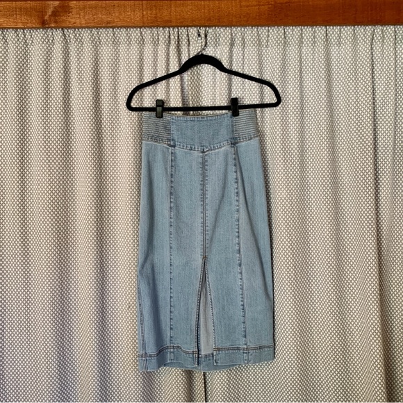 Free People Denim Skirt - Size 0 - Picture 2 of 10